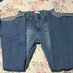 YMI high rise flare jeans